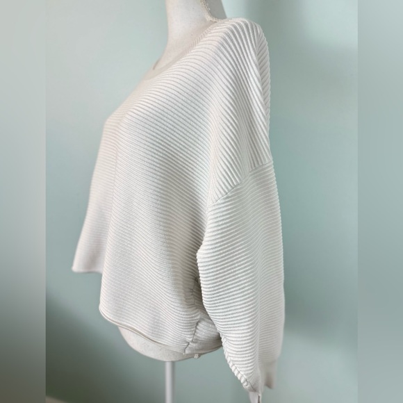 Offline by Aerie Ribbed Oversized Cropped Sweater with Dolman Sleeves - Picture 5 of 10